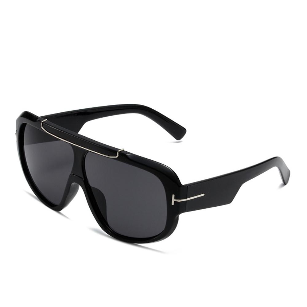 New Oversized Shield Sunglasses Goggle Women Men Vintage Female Sun Glasses Trending Big Frame Shades Eyeglasses De Sol Oculos