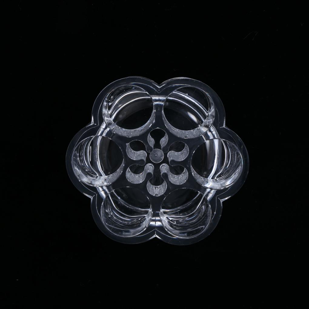 1PC New Acrylic Clear Lipstick Brush Makeup Display Organizer Flower Shaped Cosmetic Holder Organizer