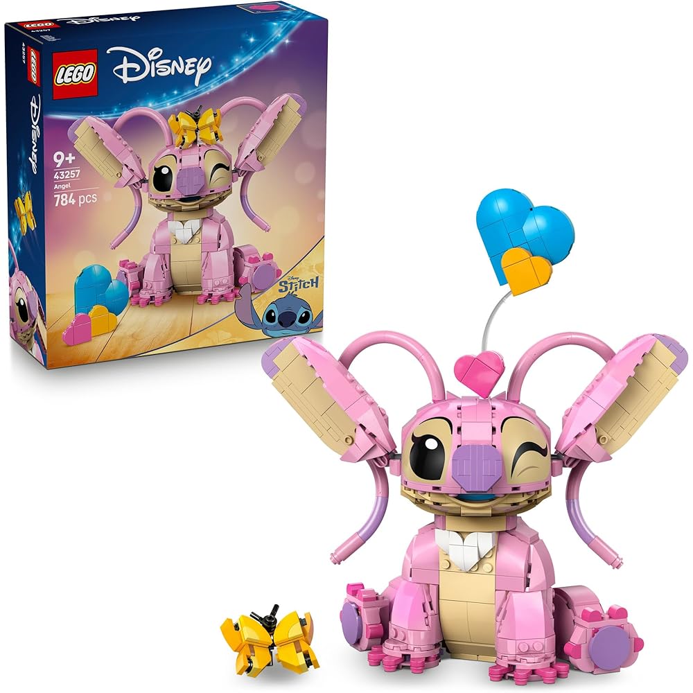 

LEGO Disney Angel Toy Building Blocks Set for Kids Age 9-11 with Figures and Accessories 43257