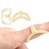 5 Pcs Reusable Oval Finger Splints Finger Support Brace Stabilizers Triggers Finger Splints for Broken Straightening