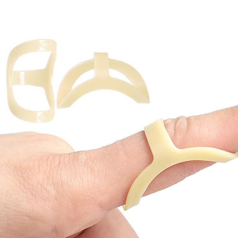5 Pcs Reusable Oval Finger Splints Finger Support Brace Stabilizers Triggers Finger Splints for Broken Straightening