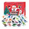 Christmas Advent Calendar with 24 Animal Figures Daily Countdown To Christmas for Kids Interactive Parent-Child Fun Gift Collection