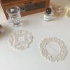 Embroidered Lace Coaster Placemat Vintage INS Craft Bowls Coffee Cups Coaster Table European Style Insulation Plate Mat