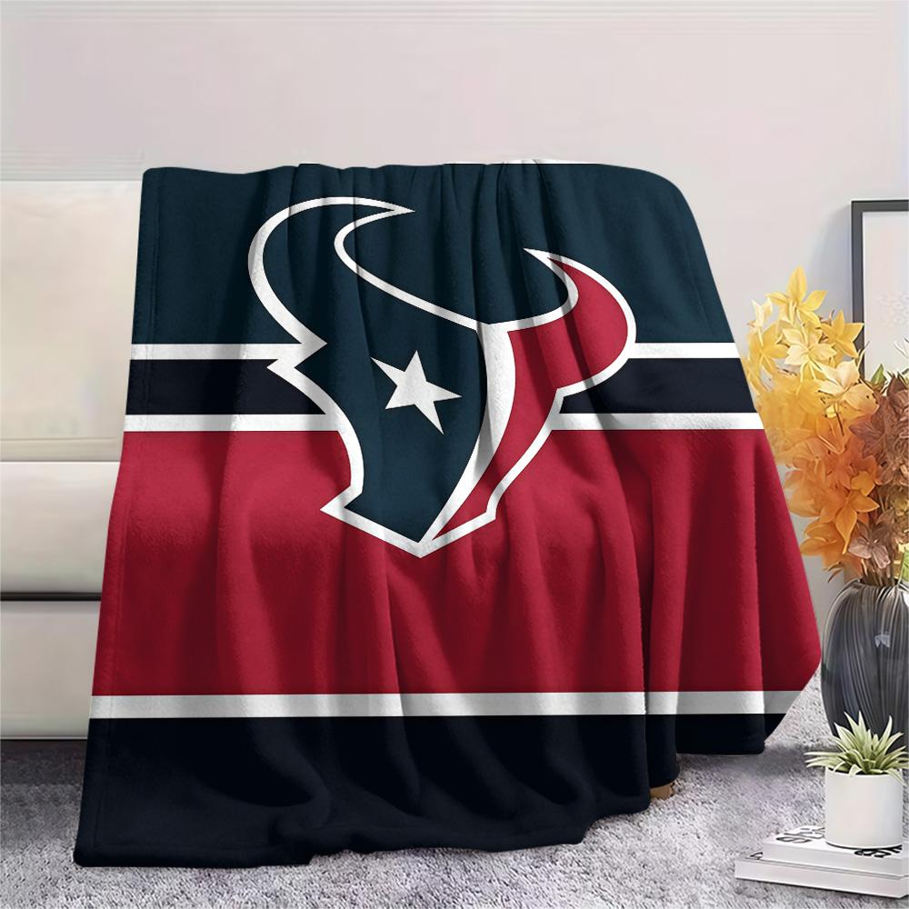 Houston Texans2 Flannel Blanket, High quality Comfortable for All Seasons, Home Decor, Warmth and Comfort