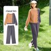 Bao Lian Duo Women's Casual Spliced Sweatshirt Set