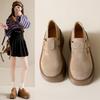 Retro All-inclusive Women's Spring New Thick-soled Muffins, Trendy Matches, One-pedal Loafers, Single Shoes for Women