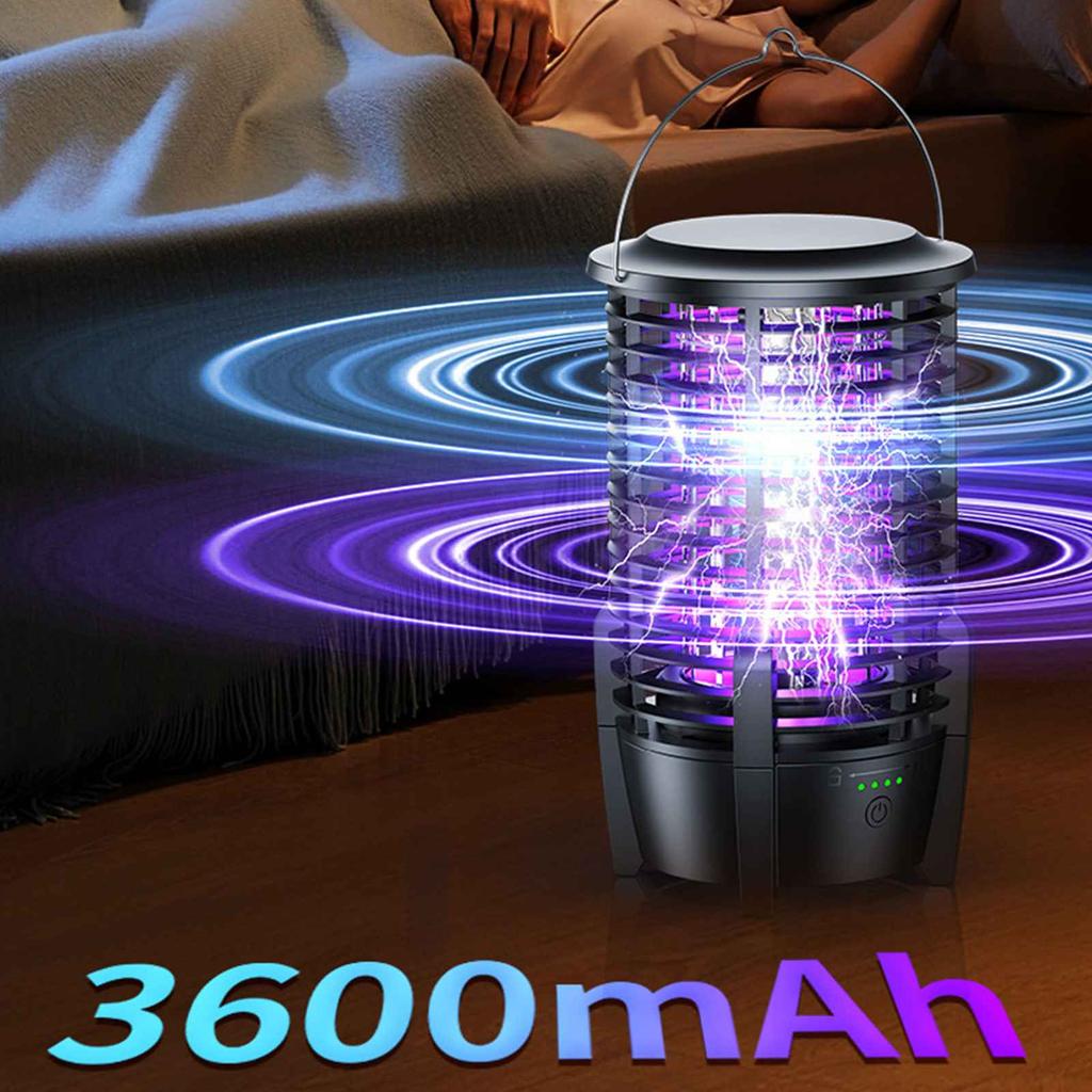 Mosquito Killer Fly Trap Household Outdoor Electronic Mosquito Killer Camping Light One-click Cleaning