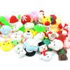 48 Stück Handquetschspielzeug Mini TPR Knetball Fidget Entspannungsball Neuheit Geschenk Weihnachten Thema Stressabbau Spielzeug Kleinkind Geschenk
