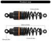 Advanced Motorcycle Suspension Upgrades set Vibration Reduction Motorcycle Modification Part for Scooters Electric Vehicle