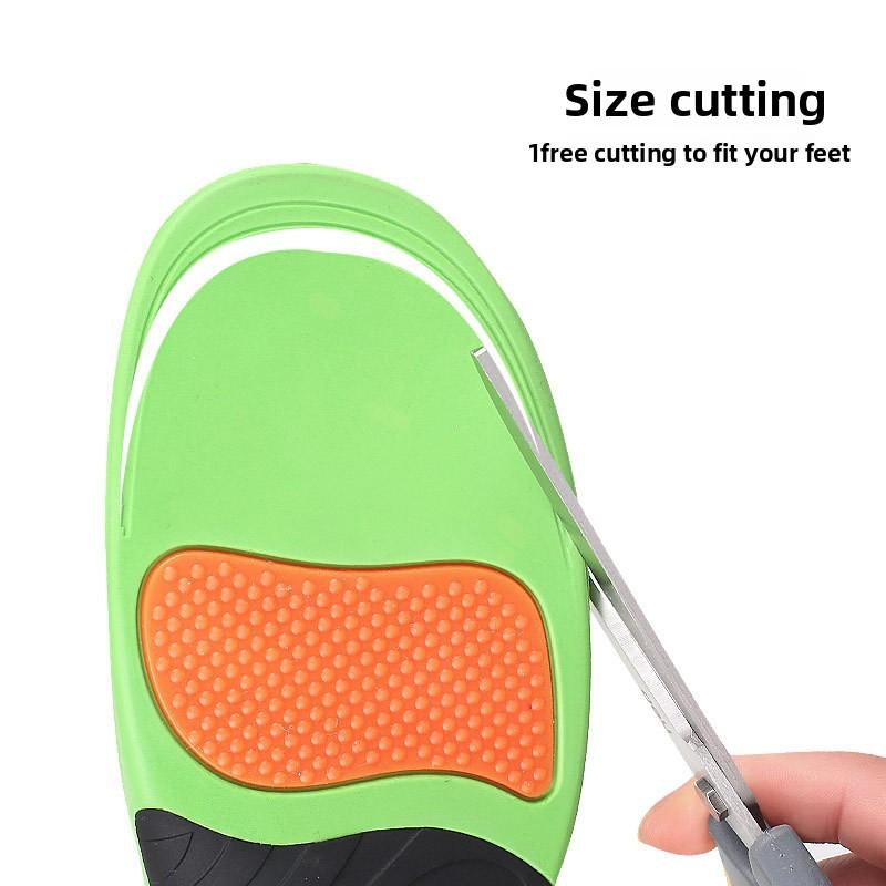Adult Arch Insole Casual Sports Shock Absorption Breathable Sweat Absorption Full Pad Flat Foot High Arch Foot Sole Support Full Pad