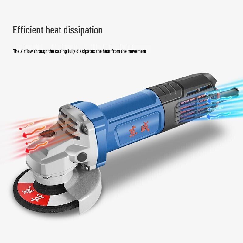 Dongcheng Electric Angle Grinder & Polisher CN Plug (adapter Included)