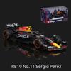 ABAC1 Bburago 1:43 2023 F1 Model RB19 W14 SF23 C43 A523 AMR23 Racing Alloy Car Toy Red Bull Mercedes Alfa Romeo Apline