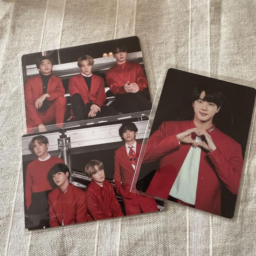 [USED] BTS trading cards