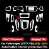 For VOLKSWAGEN JETTA VS5   2024 Panel Dashboard Navigation Automotive Interior Protective Film TPU Anti-Scratch