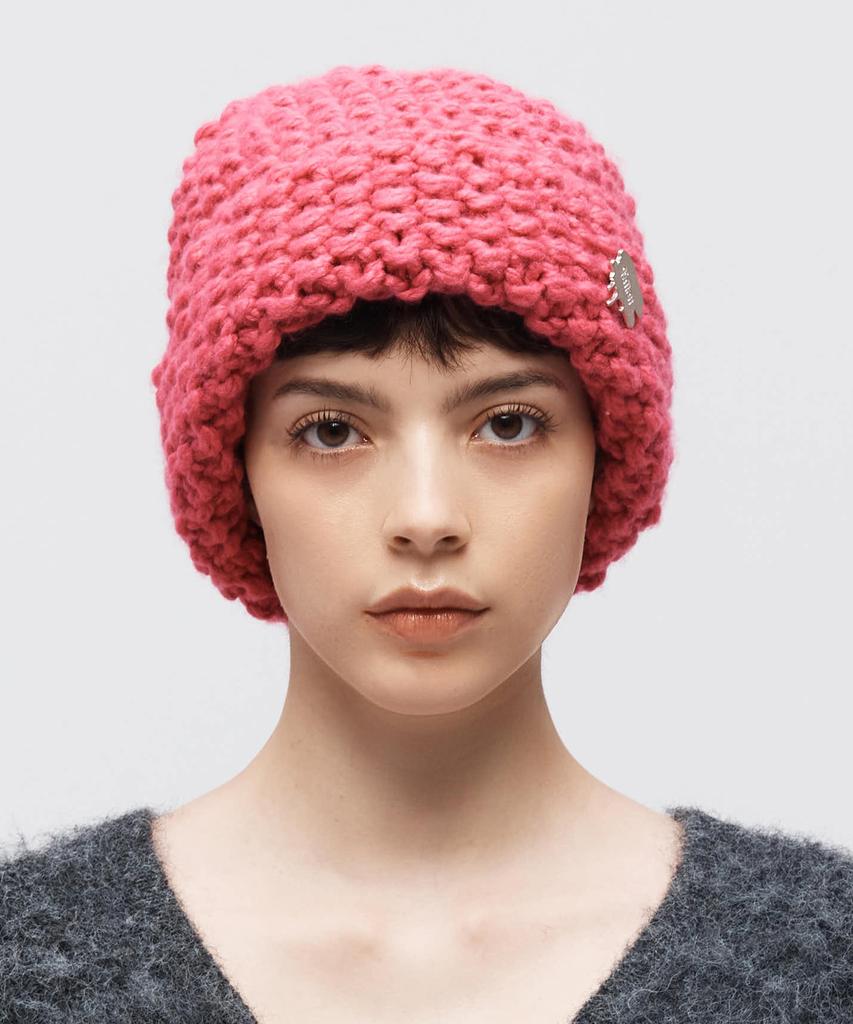 Palet Bold Knit Beanie Green