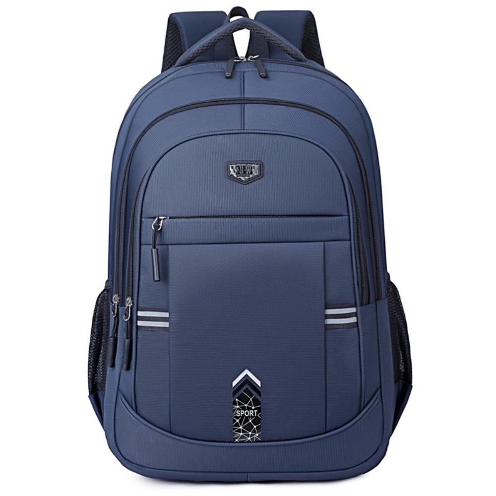 

Large Capacity Commuting Backpack Splash-proof Wear-Resistant Business Backpack Multi Pocket Ergonomic Travel Laptop Bag Office синий