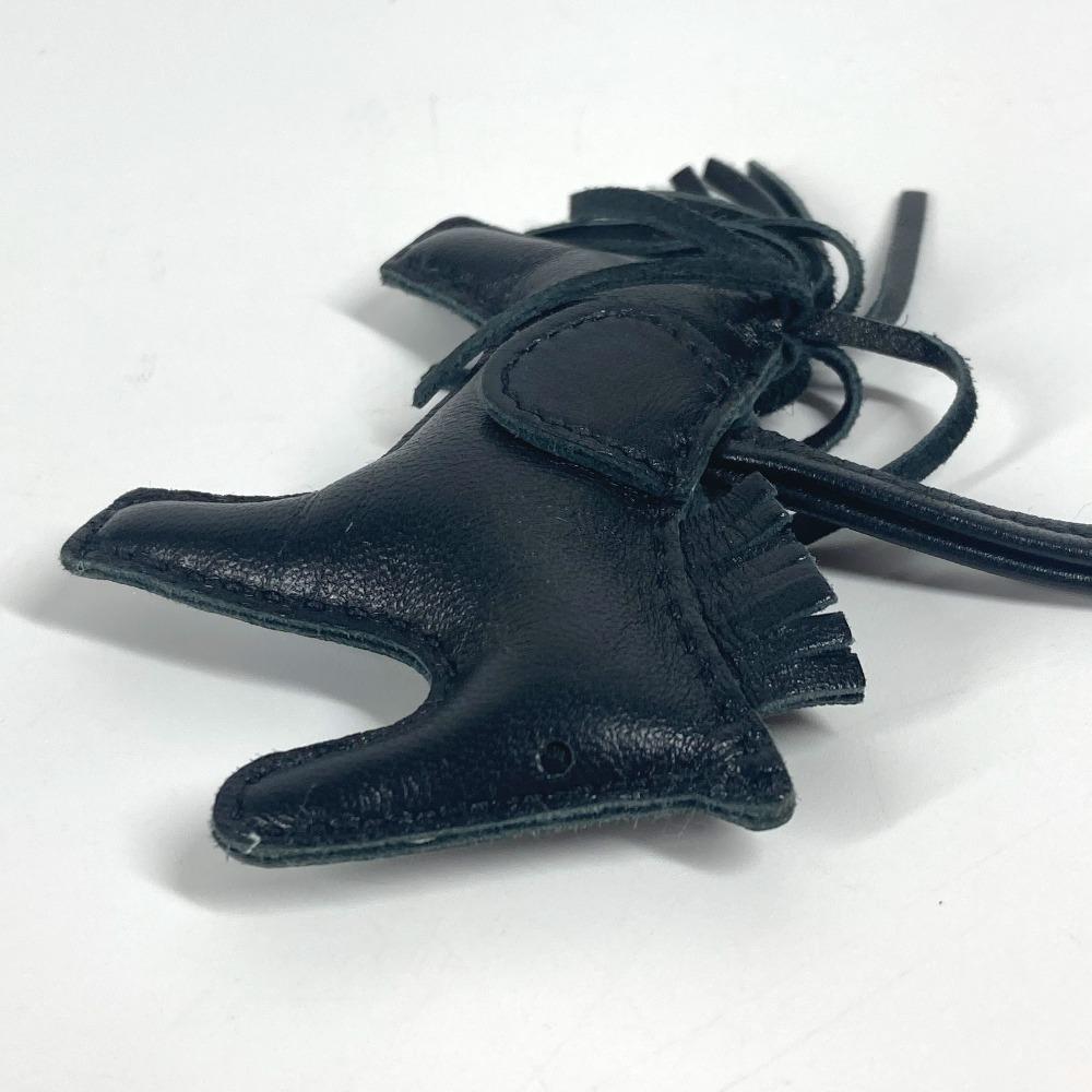 HERMES Horse Rodeo PM TRAP Bag Accessories All Black So Black Bag Charm