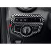 Function Control Button Frame Trim For 2016- Mercedes-Benz GLC Carbon Fiber