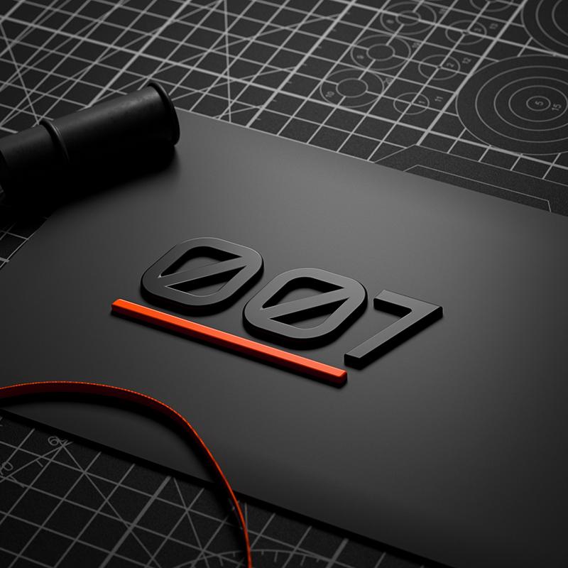 For ZEEKR 001/X/007/7X Zeekr001 Car Badge Modification Blackened Tail Logo Sporty Modified Letters