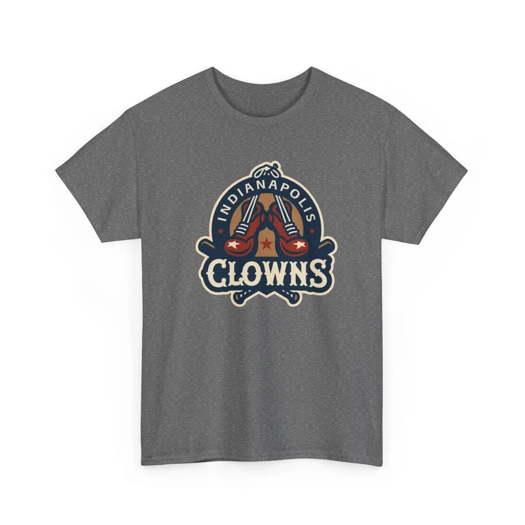 Indianapolis Clowns Bedrucktes T-Shirt Savannah Bananas Baseball Sport Sammlerstück