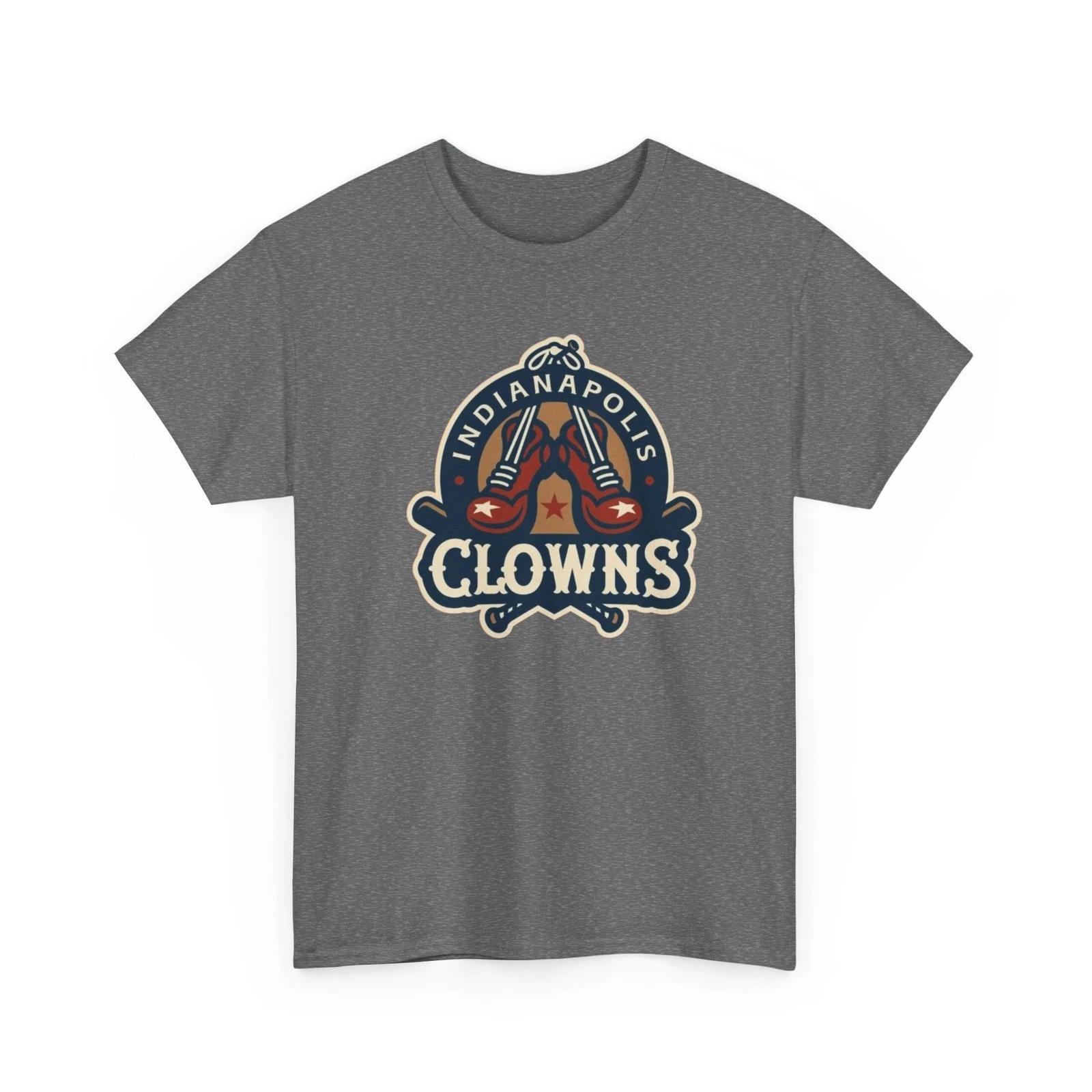 

Indianapolis Clowns Printed T shirt Savannah Bananas Baseball Sports Collectible M