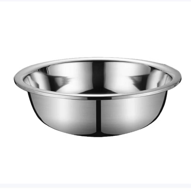 Extra Large Stainless Steel Round Deep Soup Basin