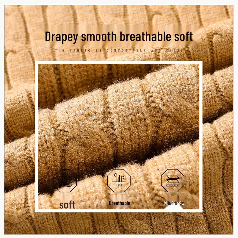 izzue Women's Round Neck Long Sleeve Sweater