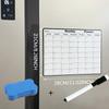 Stylish Magnetic Dry Calendar Erase Calendar Versatile Monthly Planner Reusable for Refrigerator Weekly Schedule and Memo Board