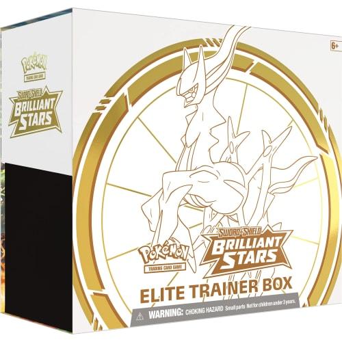 Pok?mon Trading Card Game: Sword & Shield Brilliant Stars Elite Trainer Box Card Game English Version
