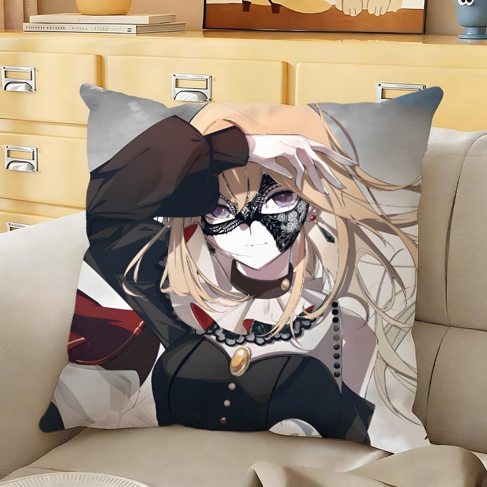Anime AAve MMujica Cushion Cover Soft Durable Reversible Pillow Cover Home  Car MultiScene Daily Comfort Pillowcase