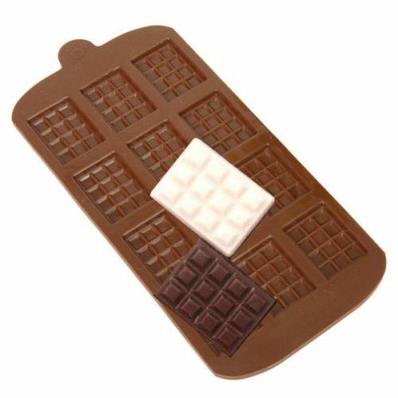 Buy Maijiabao Mini Chocolate Bars Slab Silicone Fondant Mould Cake