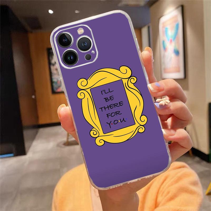 Phone Case For iphone 17 Pro Max Air 16 15 14 13 Pro Max 15 16 Pro 15Plus Friends TV Show Case Funda Capa Cell
