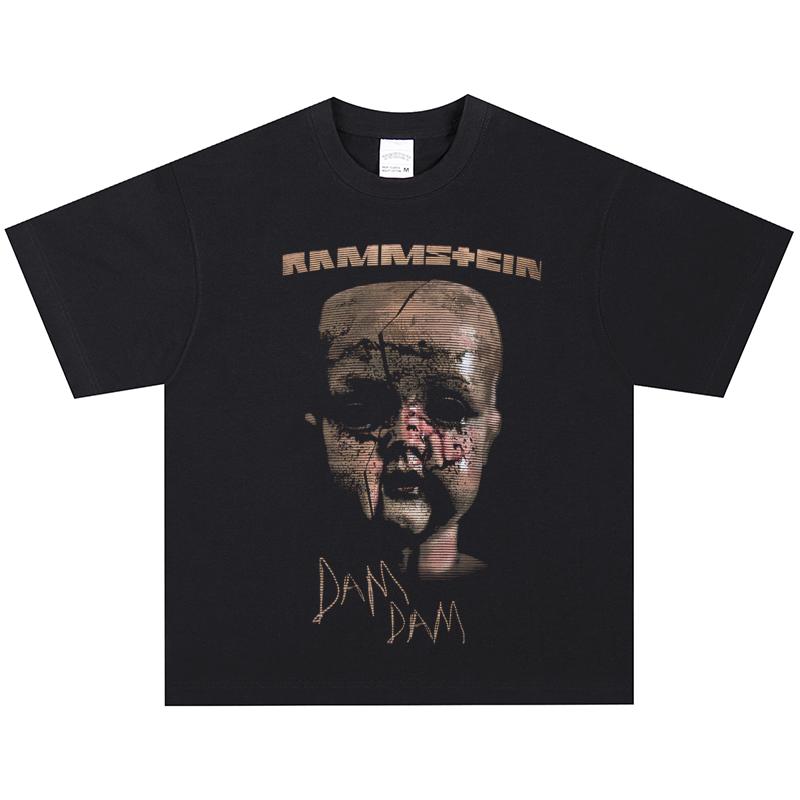 Rammstein T-Shirt, Soft Fabric Casual Daily Wear S