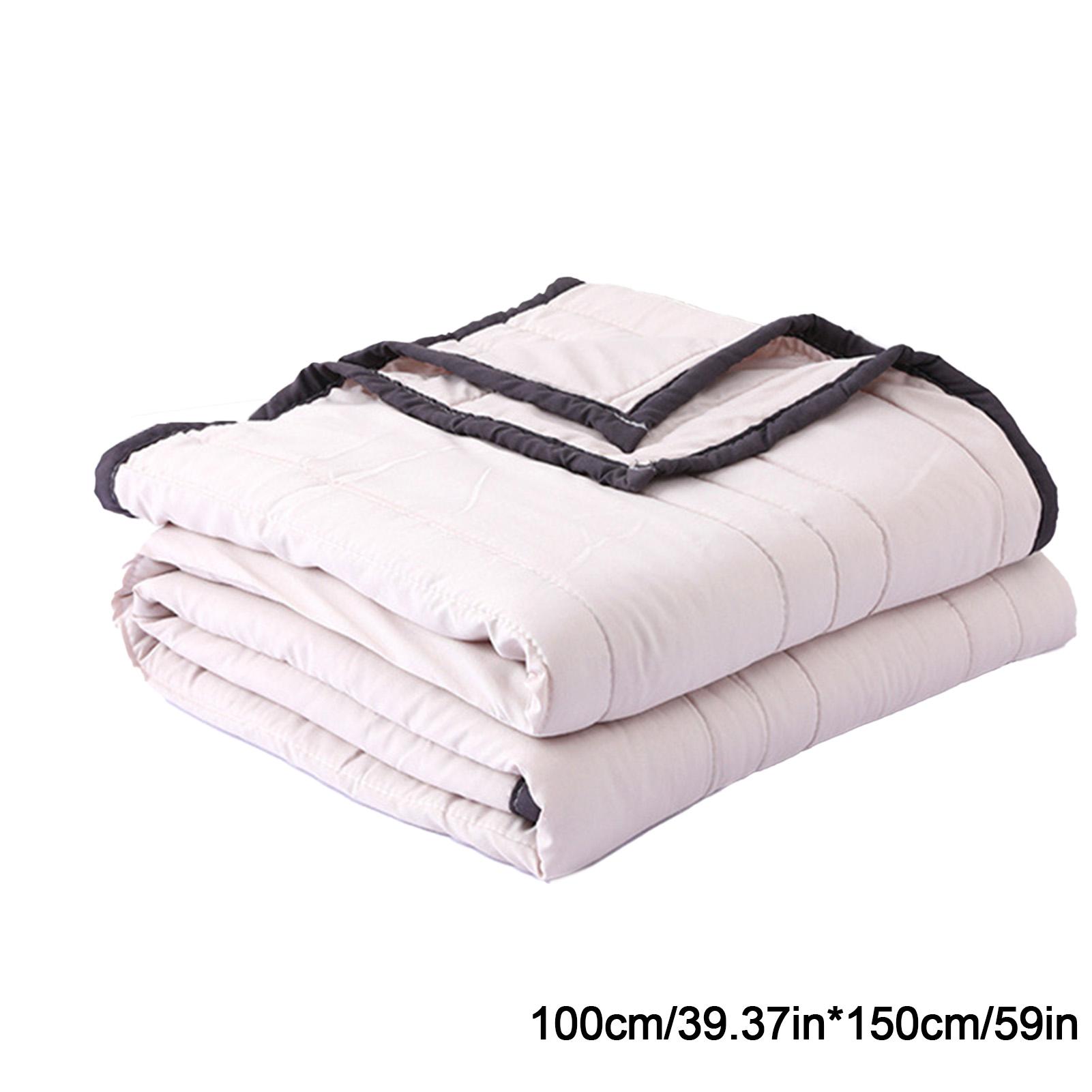 Breathable Summer Blanket Extra Soft Breathable Cooling Throw Blanket Reversible Summer Cooler Quilt Light Weight Cooling