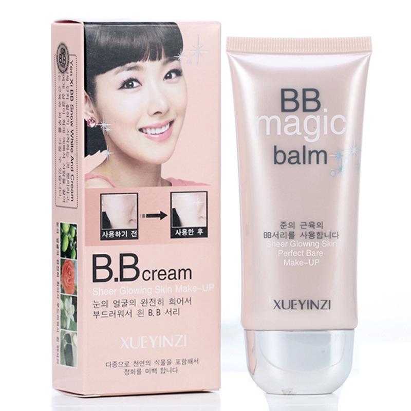 Xueyingzi Xueyan Pure White BB Cream: Oil-Control, Moisturizing, Long-Lasting, Strong Concealer, 60ml