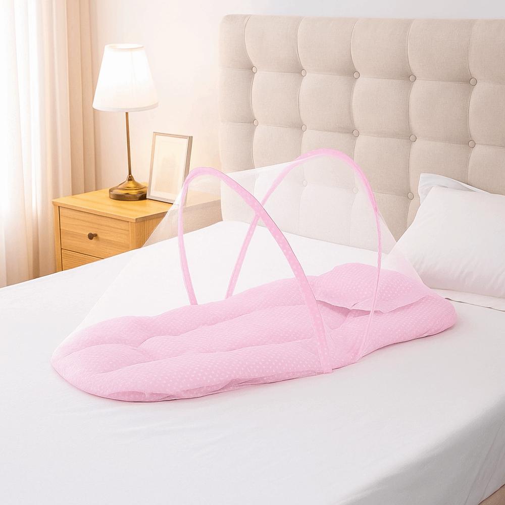 Polyester Infant Mosquito Nets Mesh Crib Tent Lightweight Foldable Bed Net  Travel Netting