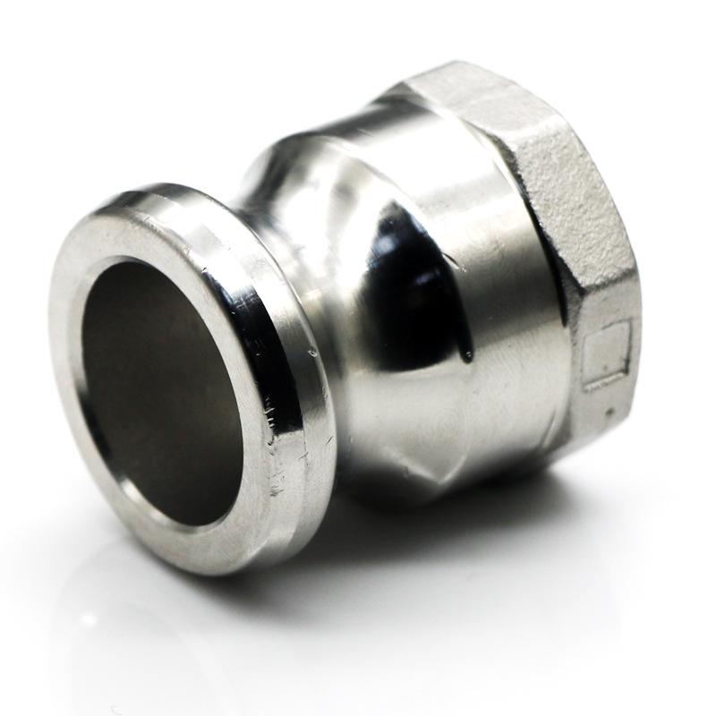 Stainless Steel Type A Lever High-Pressure Quick Connector with Internal Thread
