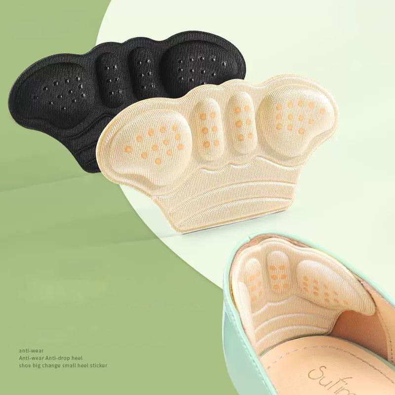 Anti Pain Plantar Fasciitis Relief Anti-Slip Adjust Heel Stickers Heel Protector Shoe Inserts Size High Heels Anti-wear Heel Pad