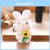 Cute Rabbit Cartoon Plush Keychain Soft Short Plush Gifts Bag Decor Doll Kid