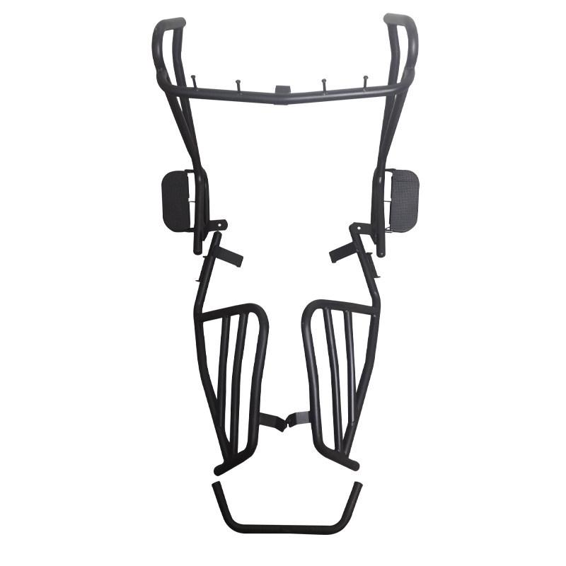 Thickened Front & Rear Bumpers, Protection Bars, and Rear Rack Guards for Ninebot M95/M85c Electric Vehicles.