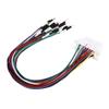 16 Pin OBD2 Connector Cable Welding Free Fault Detection Code Removal Diagnostic Jumper Adapter