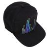 LED Display Baseball Cap APP Programmable Adjutsable Cotton Detachable 12x32 LED Display Hat