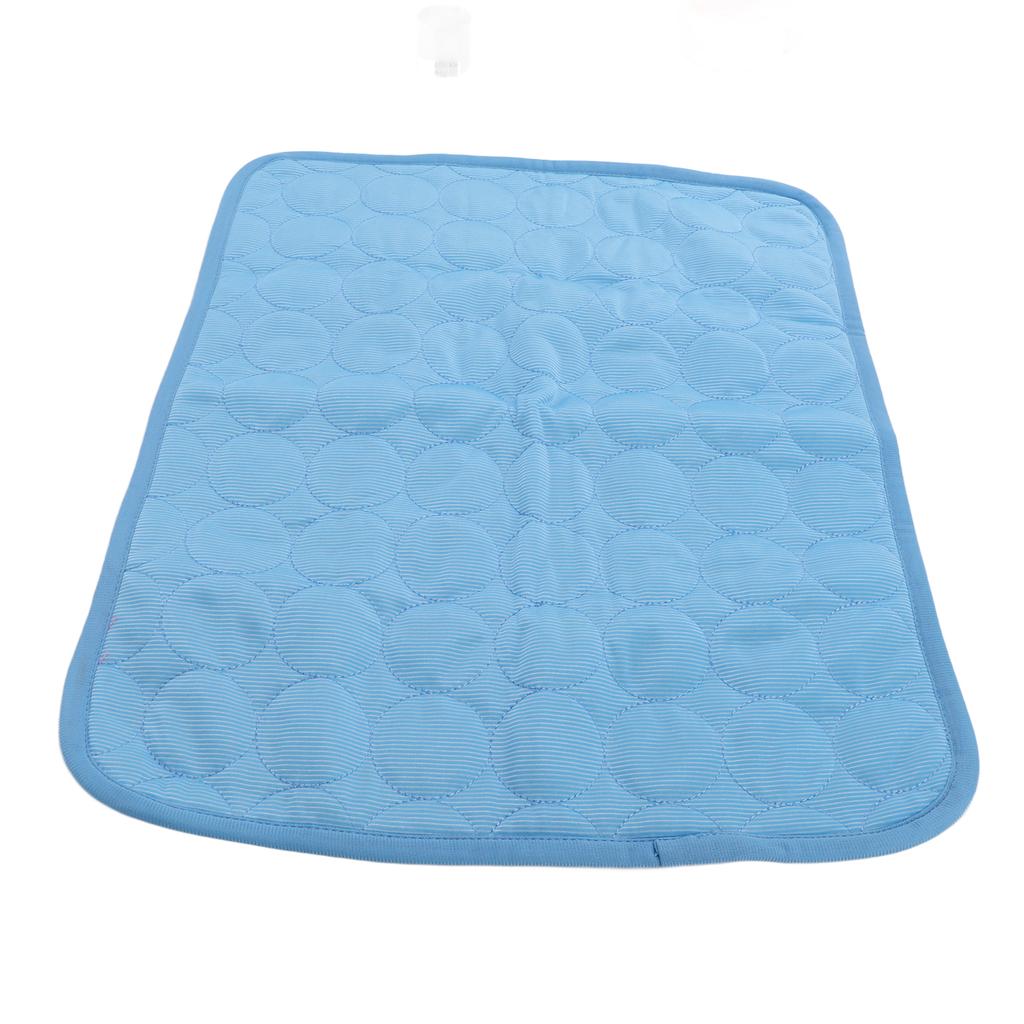 Dog Cooling Mat Breathable Washable Reusable Portable Ice Silk Kennel Mat for Home and Travel