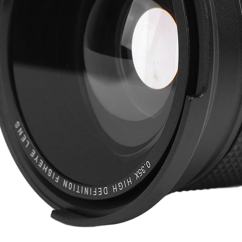 Ultra Fisheye Lens with AF IR Suitable for All and for Day and Night Photography 0.35x Wide-Angle Macro, Compatible, Cameras, Camcorders, Lenses,
