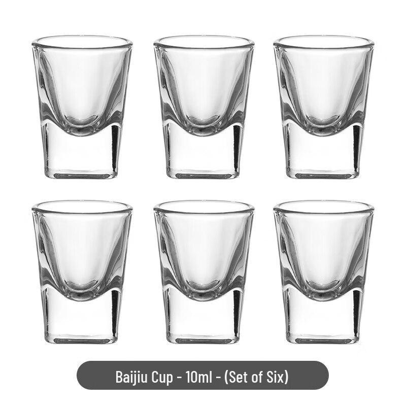 Qiewei 100ml Handmade Crystal Glass Wine Dispenser Set