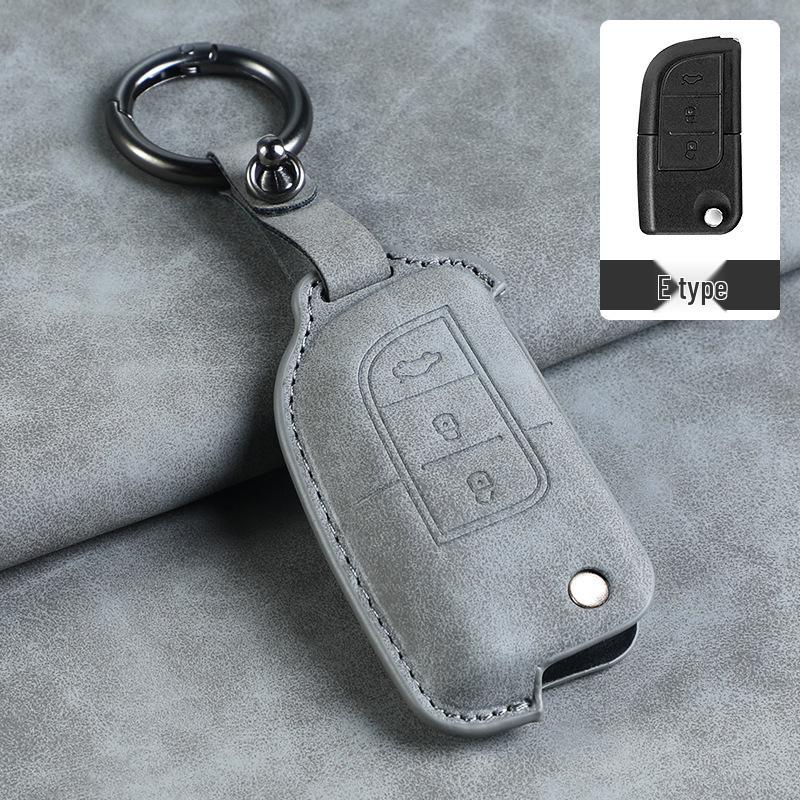 Compatible Changan CX30, Yuexiang V3/V5, Zhixiang, Ouliwei, Ounuo Car Key Case with Buckle