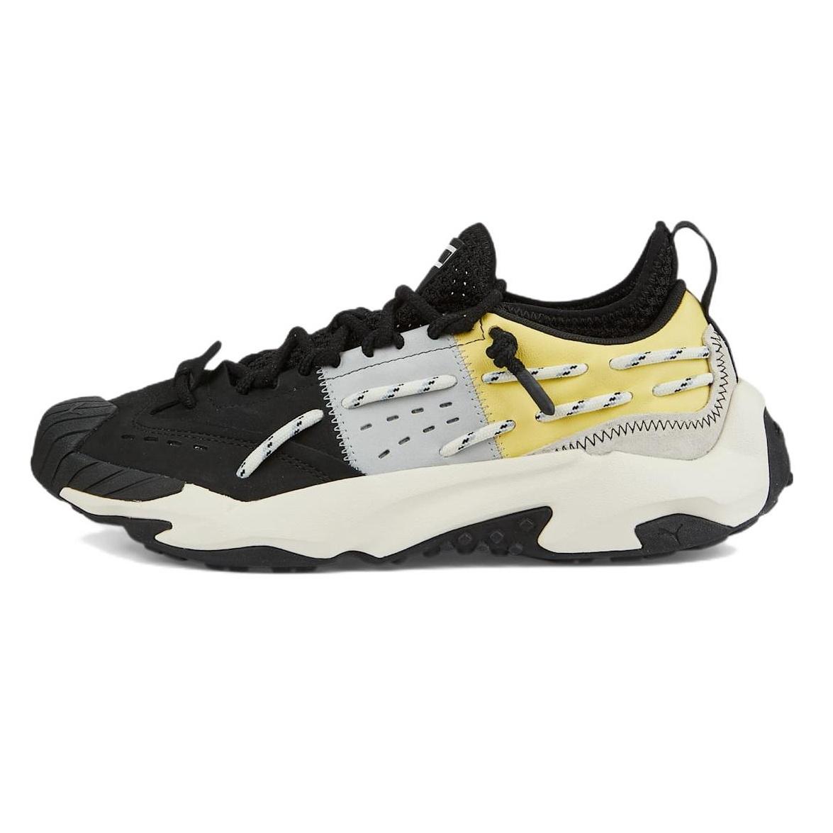 PUMA Plexus Retro Black Pale Lemon Unisex 387325-02 EU 35.5