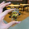 Diy Creative Table Toy Gift with Luminous Sand, Dazzling and Sparkling Turtle Ornaments