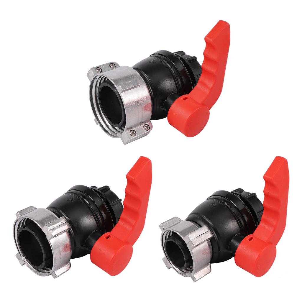 62/75/ 80mm to 60mm Coarse Thread Ball Valve IBC Tank Support Adapter BC Carry Tank Adapter Ball Valve IBC Ball Valve Connector