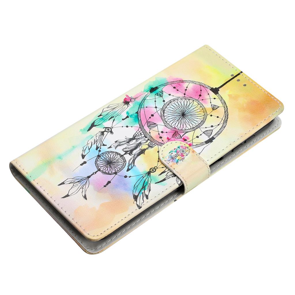 For Xiaomi Redmi Note 12 Pro 5G/Note 12 Pro Speed 5G/Poco X5 Pro 5G Pattern Printing Phone Leather Case Stand Phone Wallet Cover with Strap
